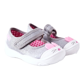 BEFADO S.A. Tofflor Inblu Rabbit 209P033 Grå