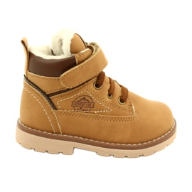 Kardborrband Workers American Club GC28 / 21 Camel beige gul