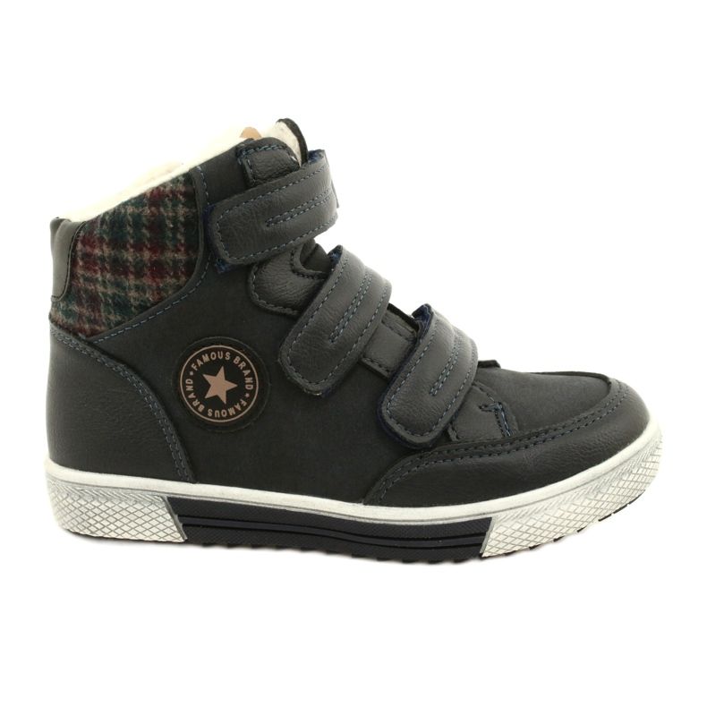 American Club Höga sportskor med päls American GC19 / 21 Marinblå