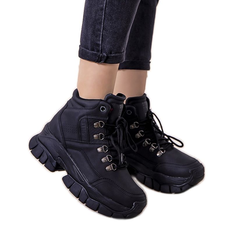 Svarta Winter Big Star Arellano sneakers