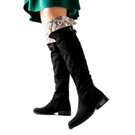 W. Potocki Stövlar Med En Roll Up Potocki svart