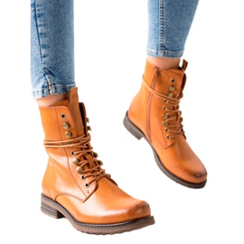 Super Mode Klassiska snörskor brun