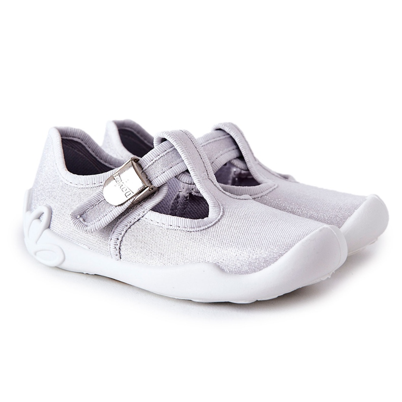 BEFADO S.A. Ballerinatofflor Befado Shiny 115X001 Silver silver-