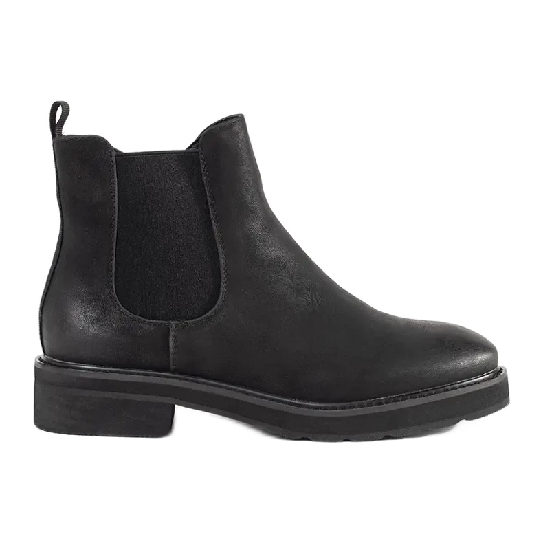 Klassiska svarta stövlar från Sergio Leone