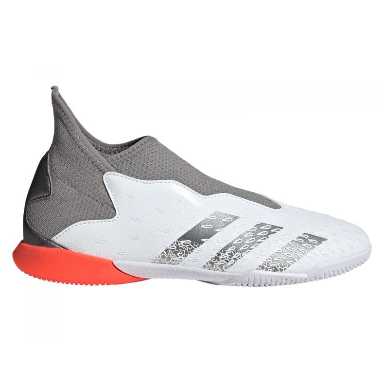 Adidas Predator Freak.3 Ll In Jr FY7867 fotbollsskor grå, vit vit