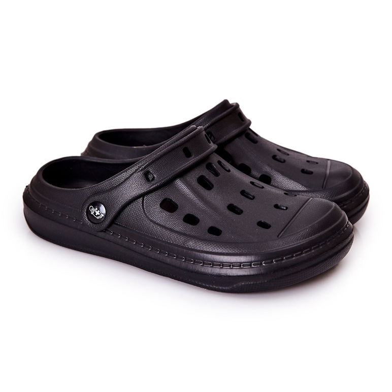 BEFADO S.A. Herrtofflor Kroks Befado 154M002 Svart