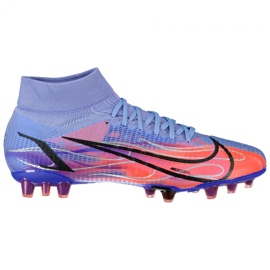 Nike Mercurial Superfly 8 Pro Km Fg M DJ3977 506 fotbollsskor mångfärgad violett