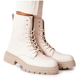 PE1 High Boots Workery Beige Rozelle
