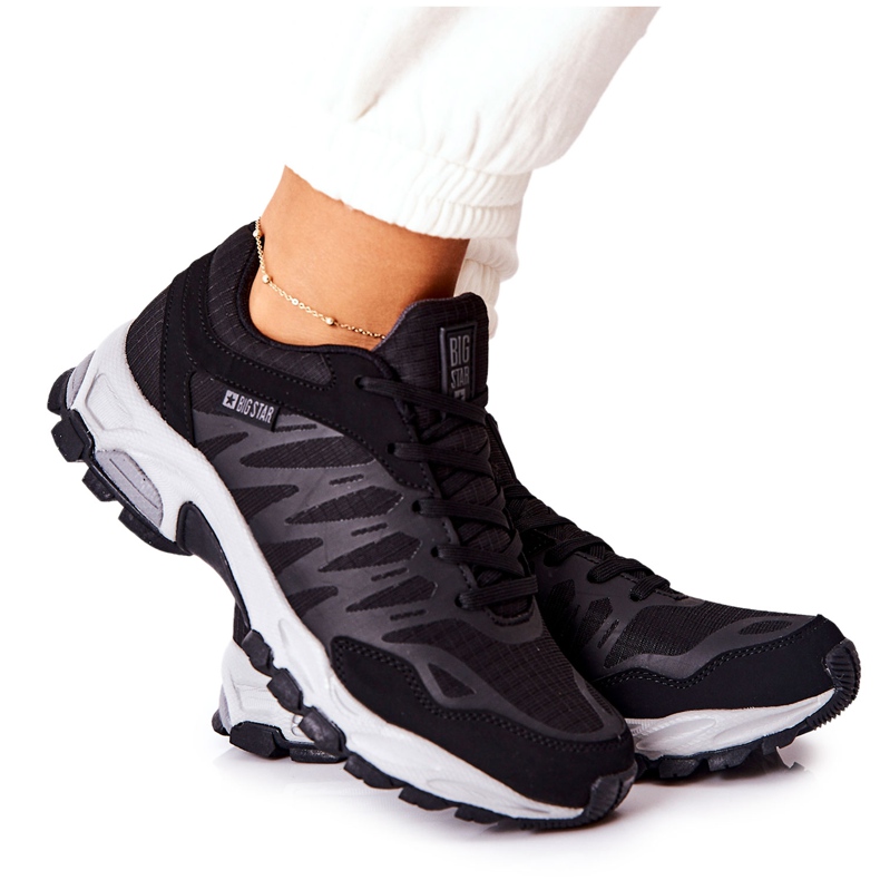 Sportskor Memory Foam Big Star GG274501 Svart