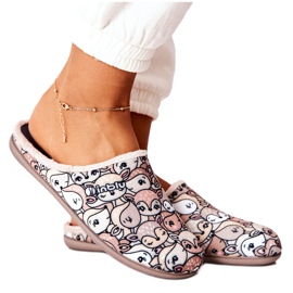 Inblu Tofflor Befado Rådjur 155D203 Beige brun