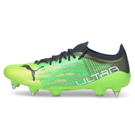 Fotbollsskor Puma Ultra 1.3 Mx Sg M 106513-03 guld, grön grön