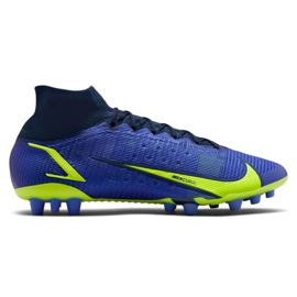 Nike Superfly 8 Elite Ag M CV0956-574 fotbollsskor blå blå