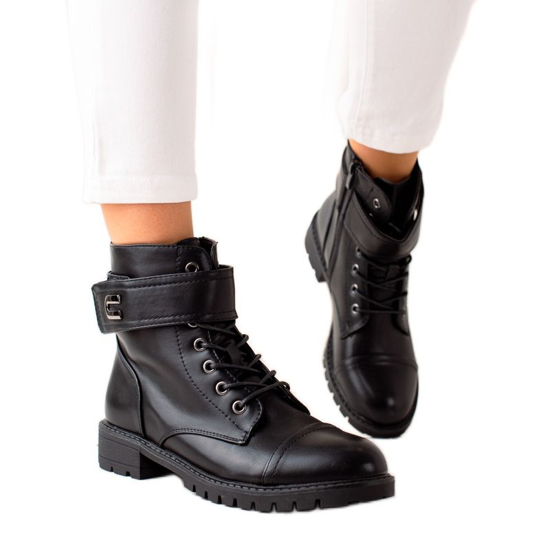 Cink Me Klassiska snörskor svart