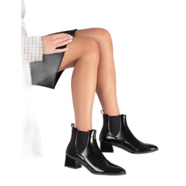 Eleganta Chelsea-stövlar från Sergio Leone svart