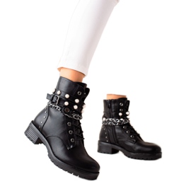 Bestelle Svarta arbetare med strass