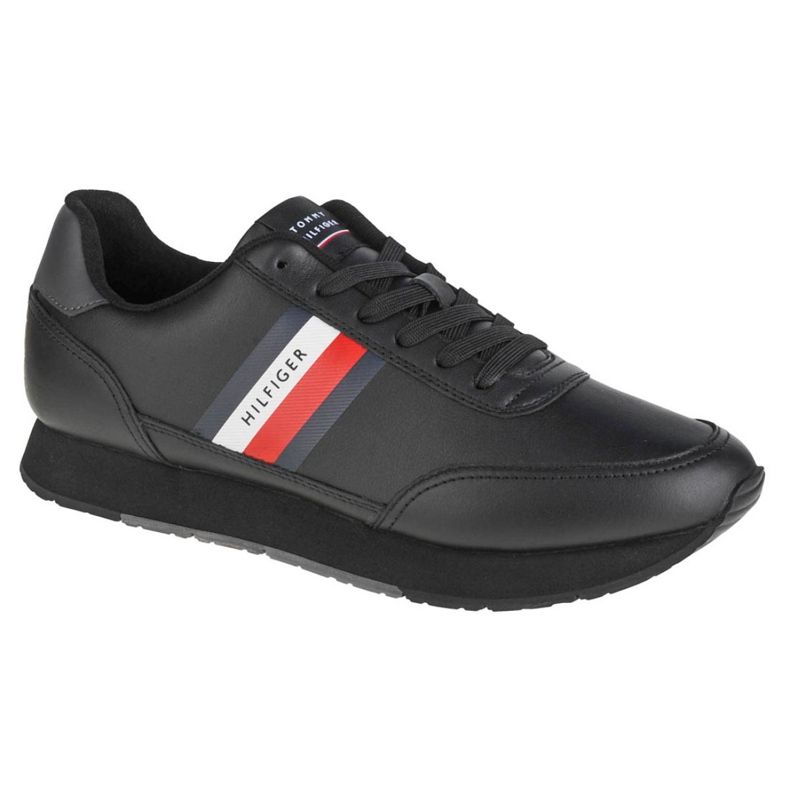 Tommy Hilfiger Essential Runner Winter Leather M FM0FM03814-BDS-skor svart