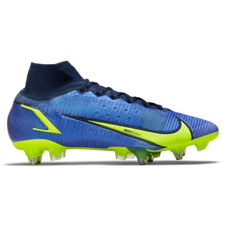 Nike Superfly 8 Elite SG-Pro Ac M CV0960-574 fotbollsskor marinblå blå