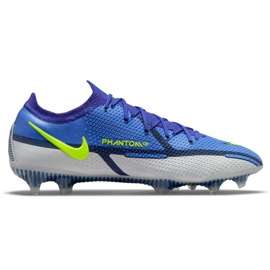 Nike Phantom GT2 Elite Fg M CZ9890-570 fotbollsskor blå blå