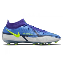 Nike Phantom GT2 Elite Df AG-Pro M DC0749-570 fotbollssko mångfärgad blå