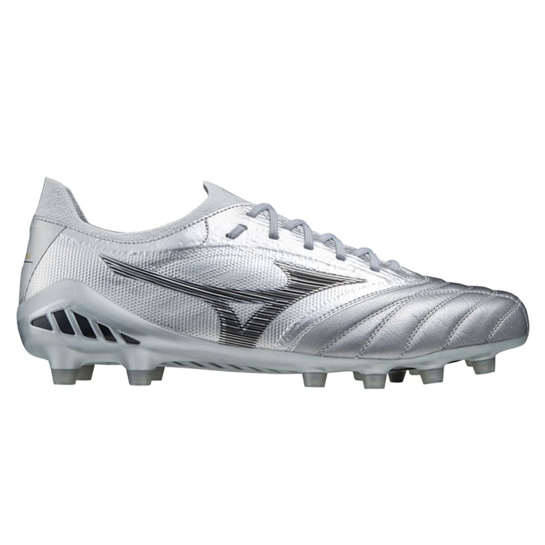 Mizuno Morelia Neo Iii Beta Japan Fg M P1GA219003 fotbollsskor grå silver-