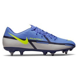 Nike Phantom GT2 Academy SG-Pro Ac M DC0799-570 fotbollssko mångfärgad blå