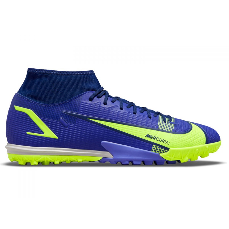 Nike Superfly 8 Academy Tf M CV0953-474 fotbollsskor kunglig blå