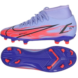 Nike Mercurial Superfly 8 Club Km Mg M DB2856 506 fotbollsskor rosa, lila purpur