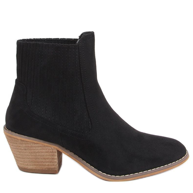 Korsa svarta cowboystövlar