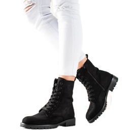 Bestelle Mocka Trappers svart