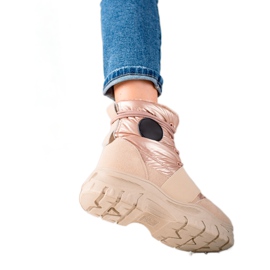 TRENDI Casual snökängor beige