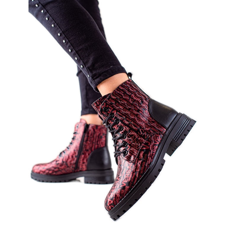 Goodin Fashionabla tryckare röd