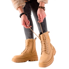 TRENDI Klassiska kamelfångare brun