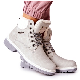 PH1 Uppvärmda läderfångare Ljusgrå Laralis