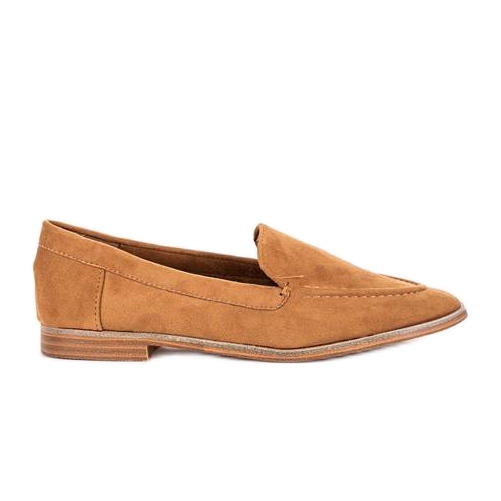 Yoko karamell loafers mångfärgad