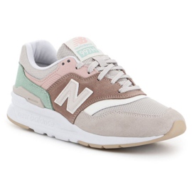 Skor New Balance W CW997HVD beige brun rosa grön