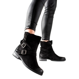 W. Potocki Potocki slip-on stövlar i mocka svart