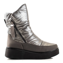 Weide Bekväma varma snöstövlar svart