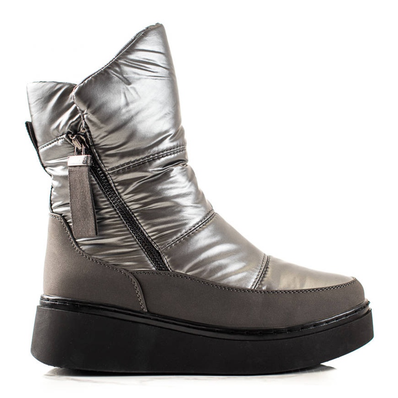 Weide Bekväma varma snöstövlar svart