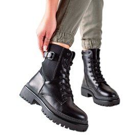 Groto Gogo Arbetare Fångare Med Ett Spänne svart