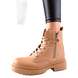 TRENDI Bruna fångare med dragkedja