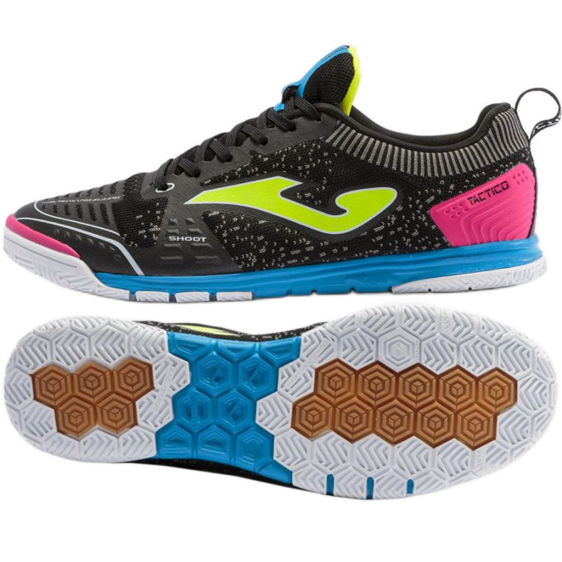 Joma Tactico 2101 In M TACW2101IN fotbollsskor svart svart