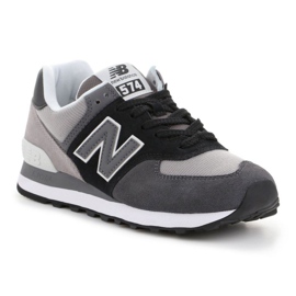 New Balance W WL574WU2 svart grå