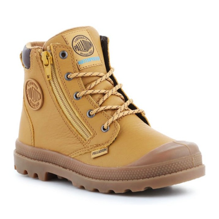Palladium Pampa Hi Cuff Wp 53476-216-M skor brun
