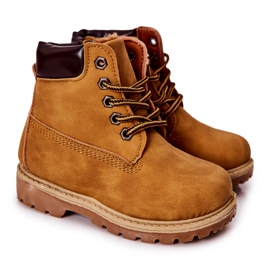 Barns Trappers Boots Camel Milos brun