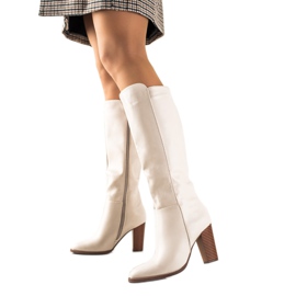 Seastar Eco Leather stövlar beige