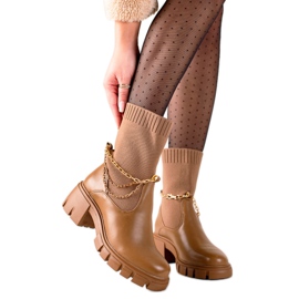 Seastar Snygga arbetare med en strumpa brun