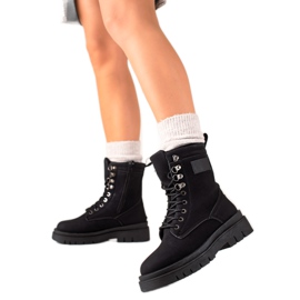 TRENDI Klassiska svarta fällare