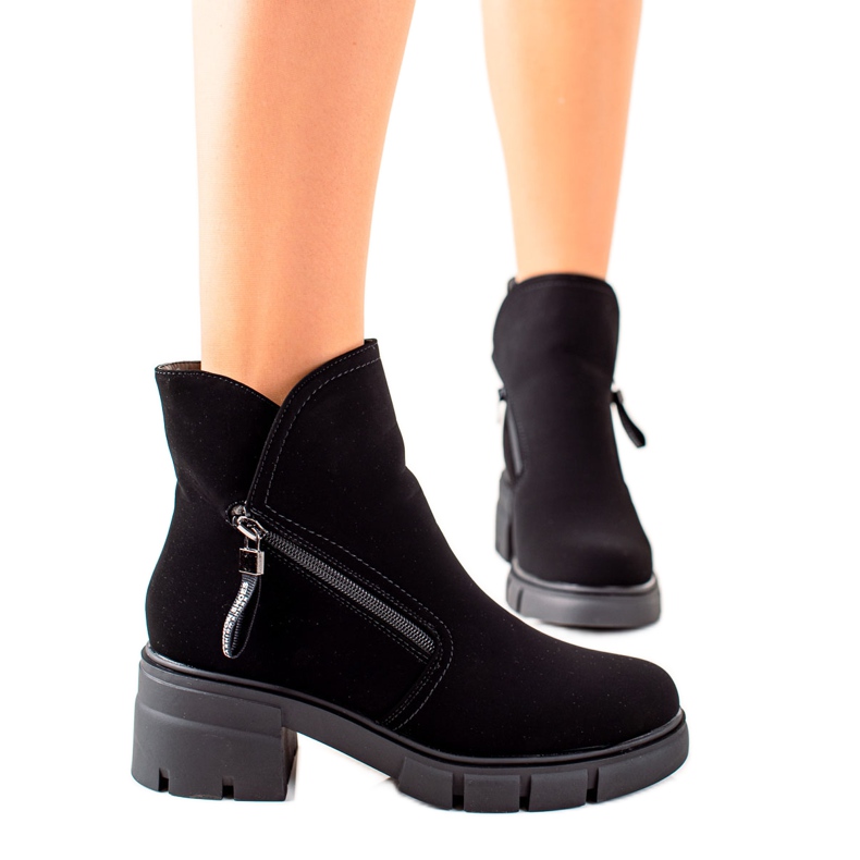 TRENDI Svarta Arbetare Med Skjutreglage