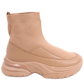 Goko Camel strumpor strumpor beige