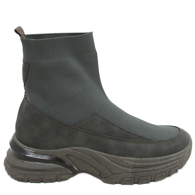 Goko Green sock sportskor kaki grön